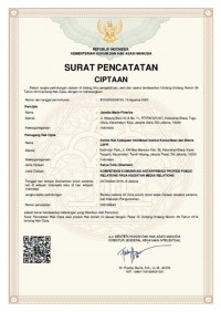 Image of Surat Pencatatan Ciptaan Hak Kekayaan Intelektual Institut Komunikasi dan Bisnis LSPR - Jenis Buku